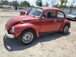 Salvage cars for sale at Riverview, FL auction: 1973 Volkswagen Super Beet