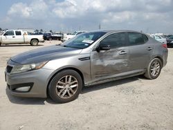 Salvage cars for sale at Houston, TX auction: 2013 KIA Optima LX