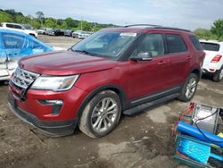 Ford Explorer xlt salvage cars for sale: 2018 Ford Explorer XLT