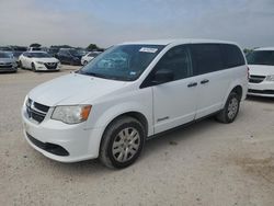 Salvage cars for sale at San Antonio, TX auction: 2019 Dodge Grand Caravan SE