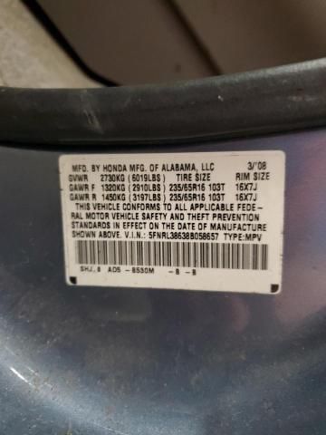 2008 Honda Odyssey EXL