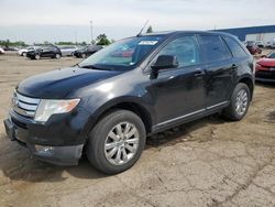 Salvage cars for sale at Woodhaven, MI auction: 2010 Ford Edge SEL