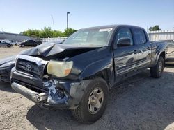 Salvage cars for sale from Copart Sacramento, CA: 2007 Toyota Tacoma Double Cab Prerunner Long BED