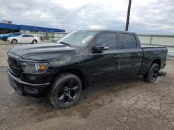 Salvage cars for sale at Woodhaven, MI auction: 2019 Dodge RAM 1500 BIG HORN/LONE Star
