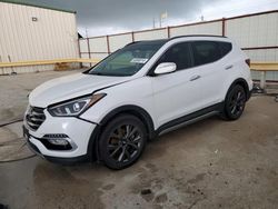 Salvage cars for sale from Copart Haslet, TX: 2018 Hyundai Santa FE Sport
