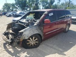 Salvage cars for sale from Copart Riverview, FL: 2014 Chrysler Town & Country Touring