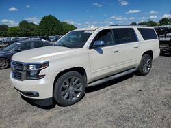 Salvage cars for sale from Copart Mocksville, NC: 2015 Chevrolet Suburban K1500 LTZ