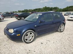 Salvage cars for sale at New Braunfels, TX auction: 2003 Volkswagen GTI