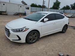 Vehiculos salvage en venta de Copart Oklahoma City, OK: 2018 Hyundai Elantra SEL