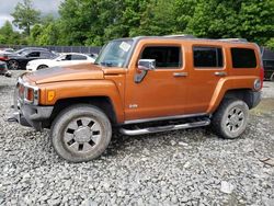 Salvage cars for sale at Waldorf, MD auction: 2007 Hummer H3