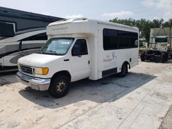 Salvage cars for sale from Copart West Palm Beach, FL: 2003 Ford Econoline E350 Super Duty Cutaway Van