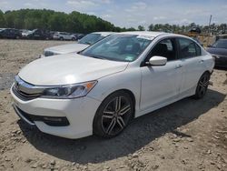 Honda Accord Sport salvage cars for sale: 2016 Honda Accord Sport