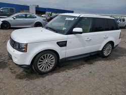 Salvage cars for sale from Copart Woodhaven, MI: 2013 Land Rover Range Rover Sport HSE