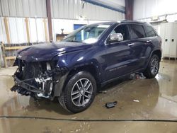 Salvage cars for sale at West Mifflin, PA auction: 2018 Jeep Grand Cherokee Limited