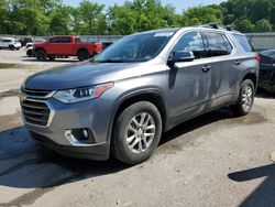 Salvage cars for sale from Copart Ellwood City, PA: 2019 Chevrolet Traverse LT