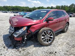Salvage cars for sale at Ellenwood, GA auction: 2016 Ford Edge Titanium