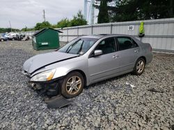 Honda Accord ex Vehiculos salvage en venta: 2007 Honda Accord EX