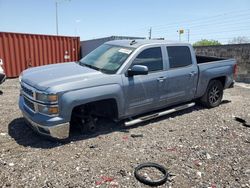 Chevrolet Silverado c1500 lt salvage cars for sale: 2015 Chevrolet Silverado C1500 LT