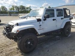 Jeep Wrangler salvage cars for sale: 2016 Jeep Wrangler Unlimited Sahara