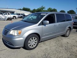 Salvage cars for sale from Copart Sacramento, CA: 2014 Chrysler Town & Country Touring