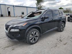 Salvage cars for sale at Tulsa, OK auction: 2021 Nissan Rogue SV