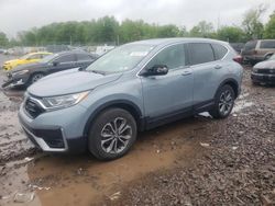 Salvage cars for sale from Copart Chalfont, PA: 2022 Honda CR-V EX