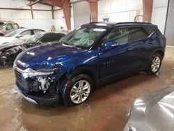 Salvage cars for sale at Lansing, MI auction: 2022 Chevrolet Blazer 2LT