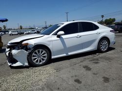 Salvage cars for sale at Colton, CA auction: 2018 Toyota Camry L