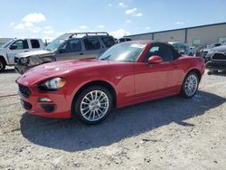 Salvage cars for sale at auction: 2017 Fiat 124 Spider Classica
