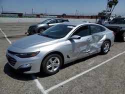 Salvage cars for sale at Van Nuys, CA auction: 2022 Chevrolet Malibu LT