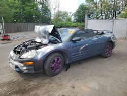 Mitsubishi Eclipse Spyder gs salvage cars for sale: 2003 Mitsubishi Eclipse Spyder GS