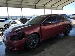 Salvage cars for sale at Fresno, CA auction: 2011 Nissan Maxima S