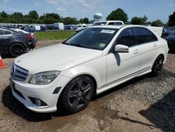 Salvage cars for sale from Copart Hillsborough, NJ: 2010 Mercedes-Benz C 300 4matic
