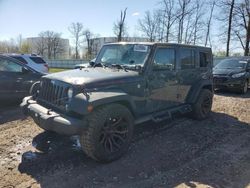 Jeep salvage cars for sale: 2016 Jeep Wrangler Unlimited Rubicon