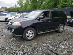 Acura salvage cars for sale: 2004 Acura MDX