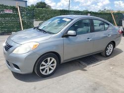 Salvage cars for sale at Orlando, FL auction: 2013 Nissan Versa S