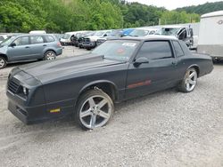 Salvage cars for sale at Hurricane, WV auction: 1986 Chevrolet Monte Carlo