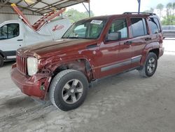 Salvage cars for sale from Copart Cartersville, GA: 2008 Jeep Liberty Sport