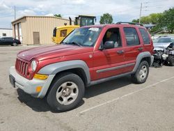 Vehiculos salvage en venta de Copart Moraine, OH: 2006 Jeep Liberty Sport