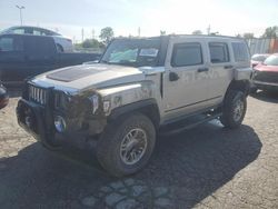 Salvage cars for sale at Bridgeton, MO auction: 2006 Hummer H3