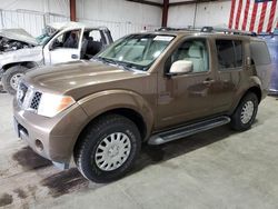 Salvage cars for sale at Billings, MT auction: 2005 Nissan Pathfinder LE