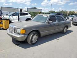 Salvage cars for sale at Orlando, FL auction: 1989 Mercedes-Benz 300 SE