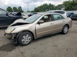 Salvage cars for sale at Moraine, OH auction: 2005 Honda Accord LX