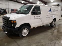 Salvage trucks for sale at Avon, MN auction: 2009 Ford Econoline E350 Super Duty Van