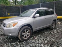 Toyota Rav4 Limited salvage cars for sale: 2007 Toyota Rav4 Limited