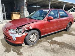 Salvage cars for sale at Fresno, CA auction: 1995 Honda Civic LX