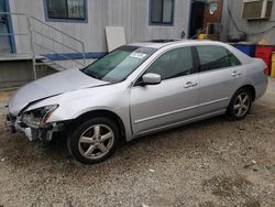 Honda Accord ex salvage cars for sale: 2004 Honda Accord EX