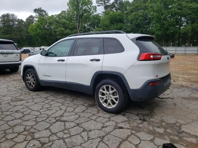 2016 Jeep Cherokee Sport