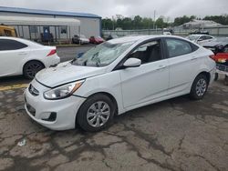 Salvage cars for sale at Pennsburg, PA auction: 2017 Hyundai Accent SE