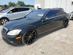 Salvage cars for sale at Apopka, FL auction: 2007 Mercedes-Benz S 550